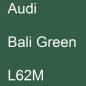 Preview: Audi, Bali Green, L62M.